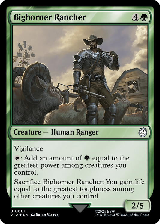 Bighorner Rancher (0601) - Surge Foil