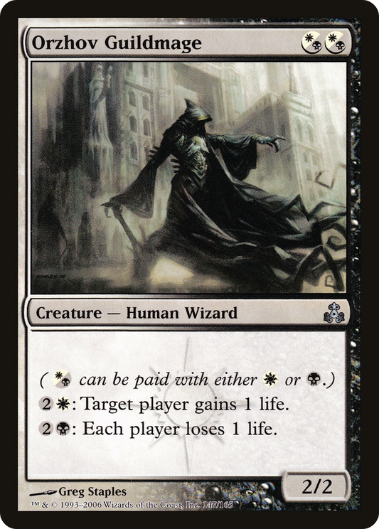 Orzhov Guildmage - Foil