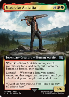 Gladiolus Amicitia (0489) (Extended Art) - Foil