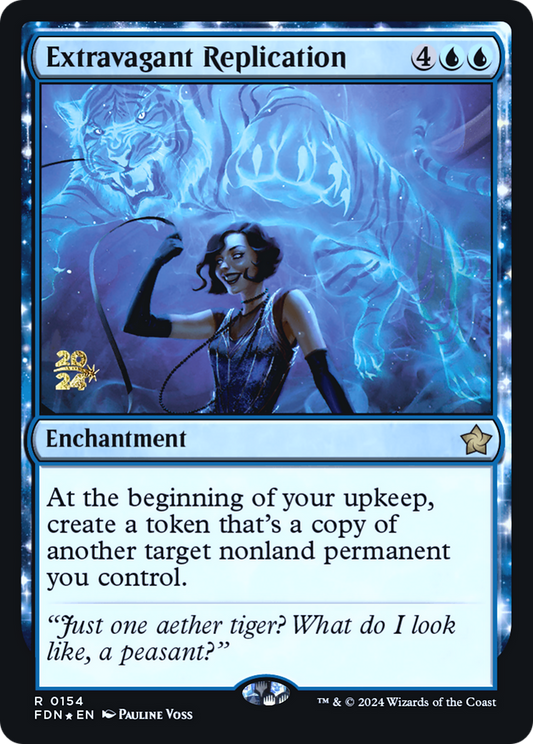 Extravagant Replication (0154) (Prerelease) - Foil