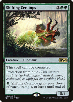 Shifting Ceratops - Foil