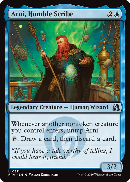 Arni, Humble Scribe (FRA) - Foil