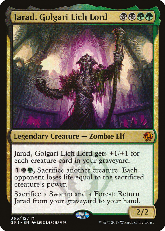 Jarad, Golgari Lich Lord (GK)