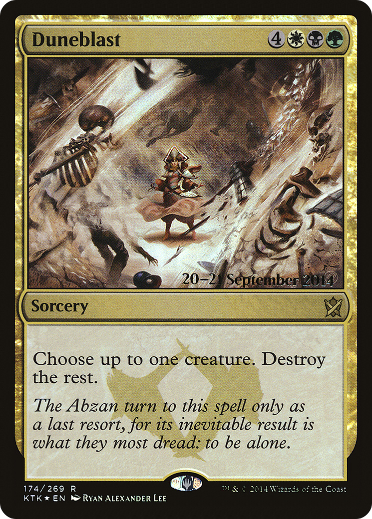 Duneblast (174) (Prerelease) - Foil