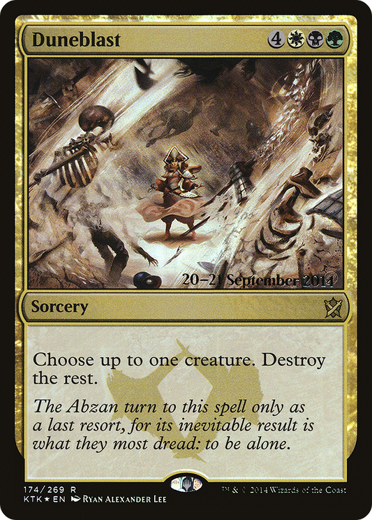 Duneblast (174) (Prerelease) - Foil