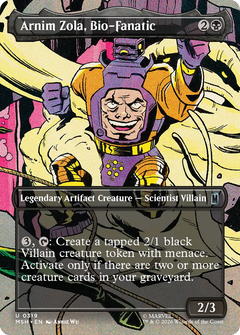Arnim Zola, Bio-Fanatic (0319) (Borderless) (MSH) - Foil