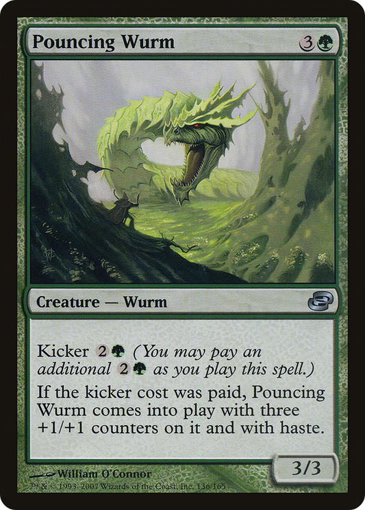 Pouncing Wurm - Foil