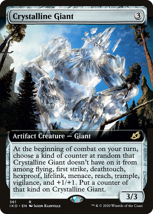 Crystalline Giant (361) (Extended Art) - Foil