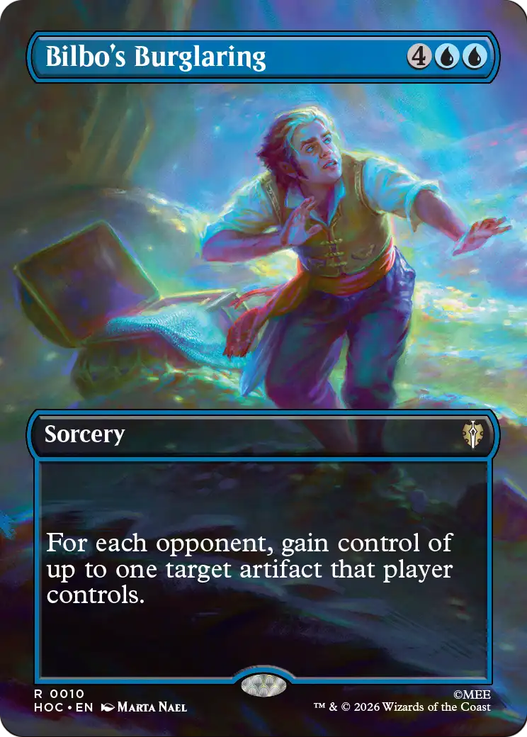 Bilbo's Burglaring (0010) (Borderless) (HOC) - Foil