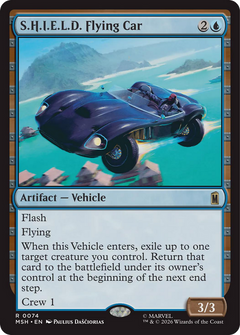 S.H.I.E.L.D. Flying Car (0074) (MSH) - Foil