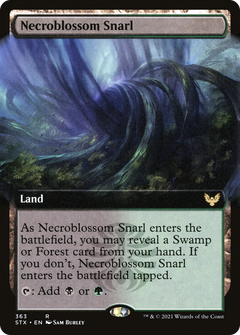 Necroblossom Snarl (363) (Extended Art) - Foil