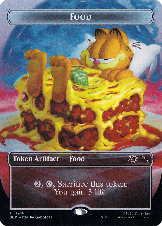 Food Token (0918) (Borderless) (SLD) - Foil