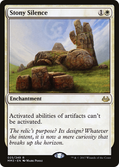 Stony Silence - Foil