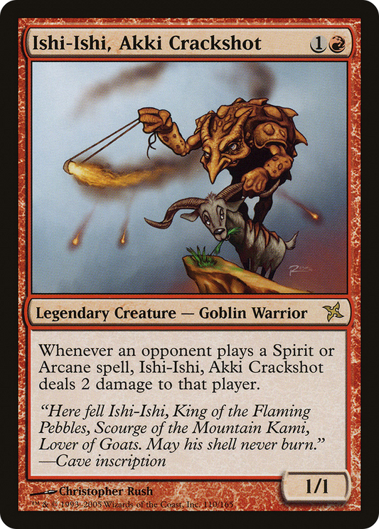 Ishi-Ishi, Akki Crackshot - Foil
