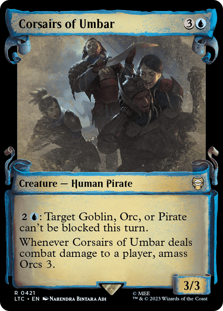 Corsairs of Umbar (0421) (Showcase) - Silver Foil