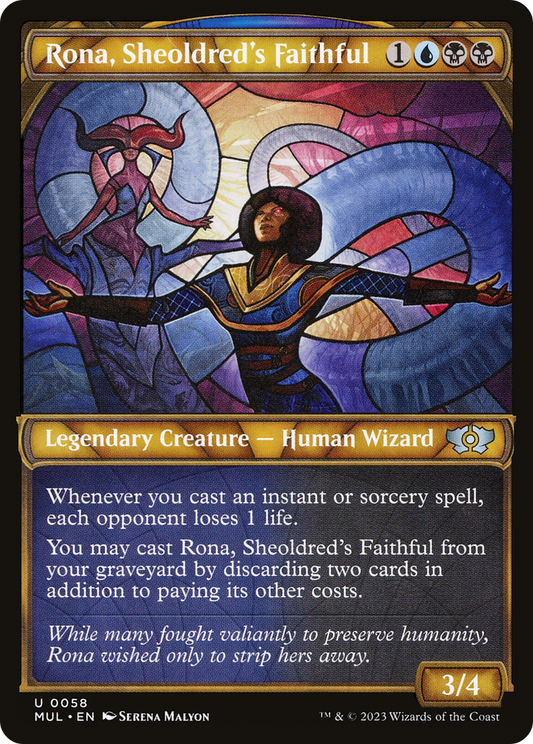 Rona, Sheoldred's Faithful (0058) (Showcase)