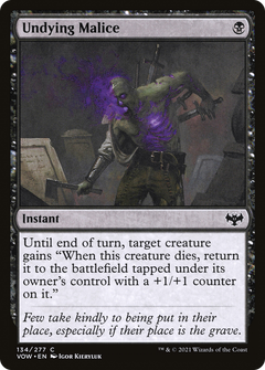 Undying Malice - Foil