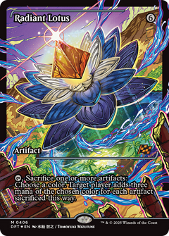 Radiant Lotus (0406) (Showcase) - Foil