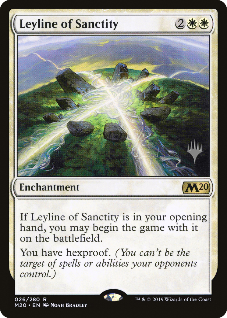 Leyline of Sanctity (026) (Promo Pack) - Foil