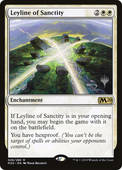 Leyline of Sanctity (026) (Promo Pack) - Foil