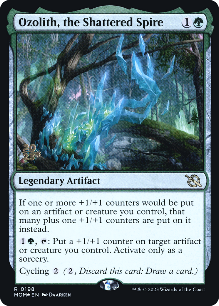 Ozolith, the Shattered Spire (198) (Prerelease) - Foil