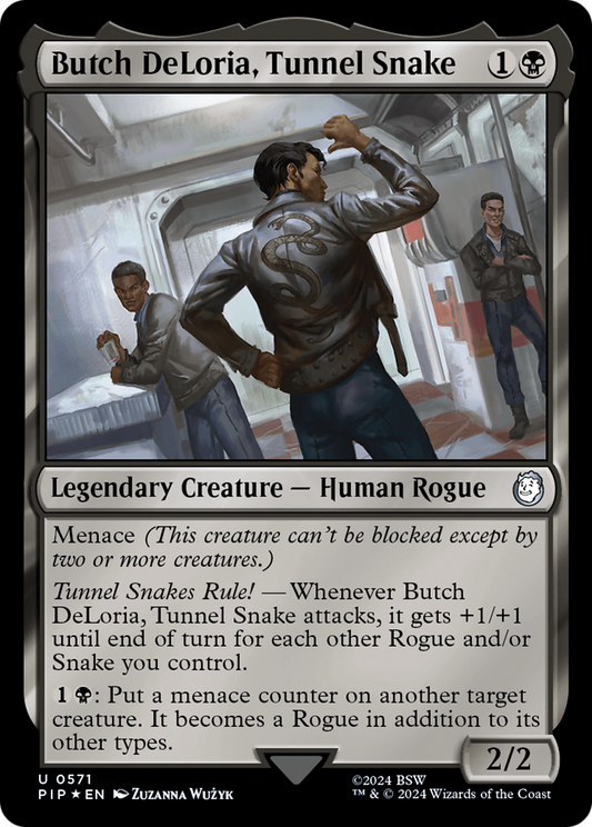 Butch DeLoria, Tunnel Snake (0571) - Surge Foil