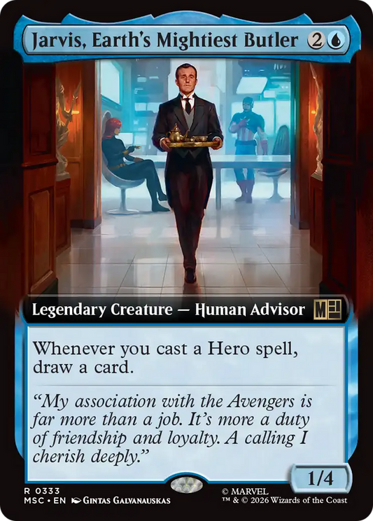 Jarvis, Earth's Mightiest Butler (0333) (Extended Art) (MSC)