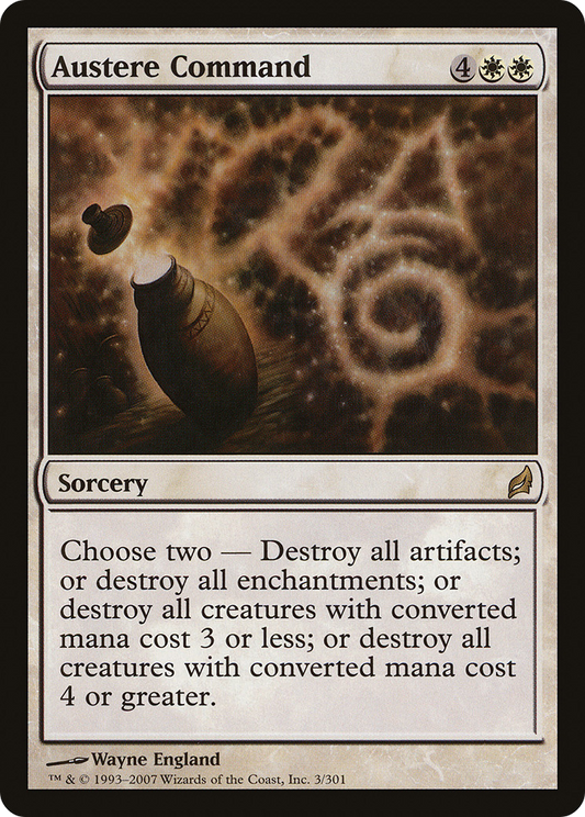 Austere Command - Foil