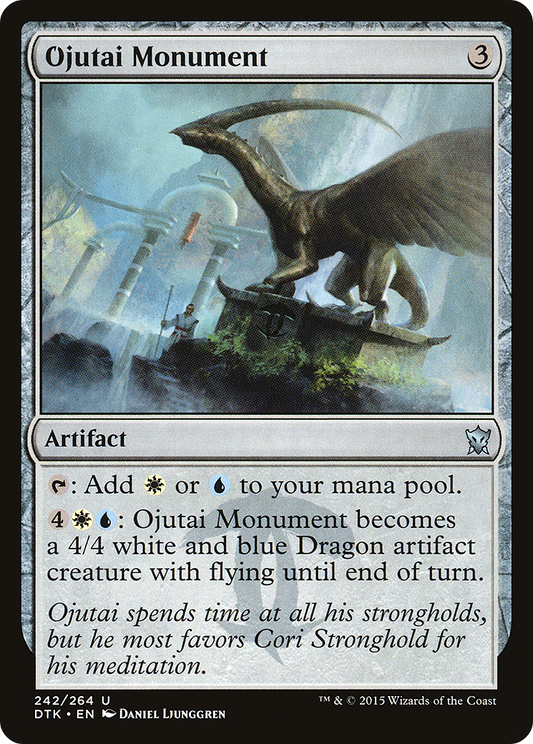 Ojutai Monument - Foil