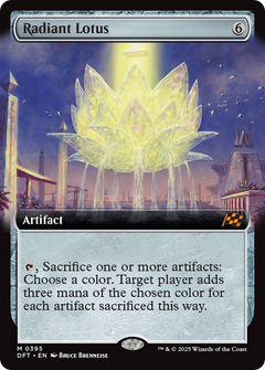 Radiant Lotus (0395) (Extended Art) - Foil