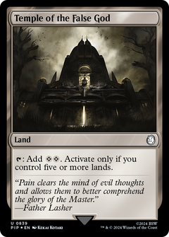 Temple of the False God (0839) - Surge Foil