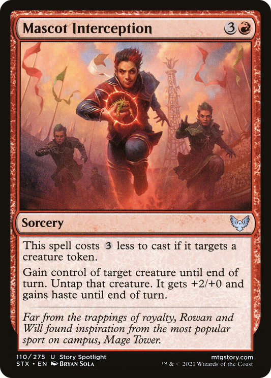 Mascot Interception - Foil