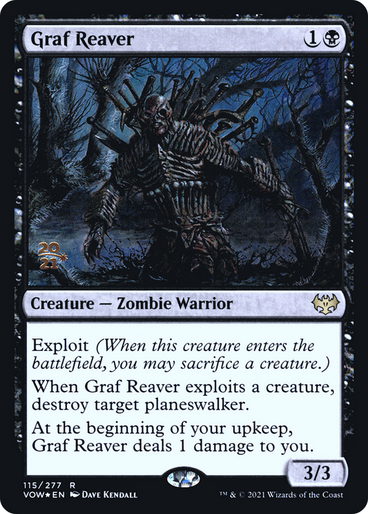 Graf Reaver (115) (Prerelease) - Foil