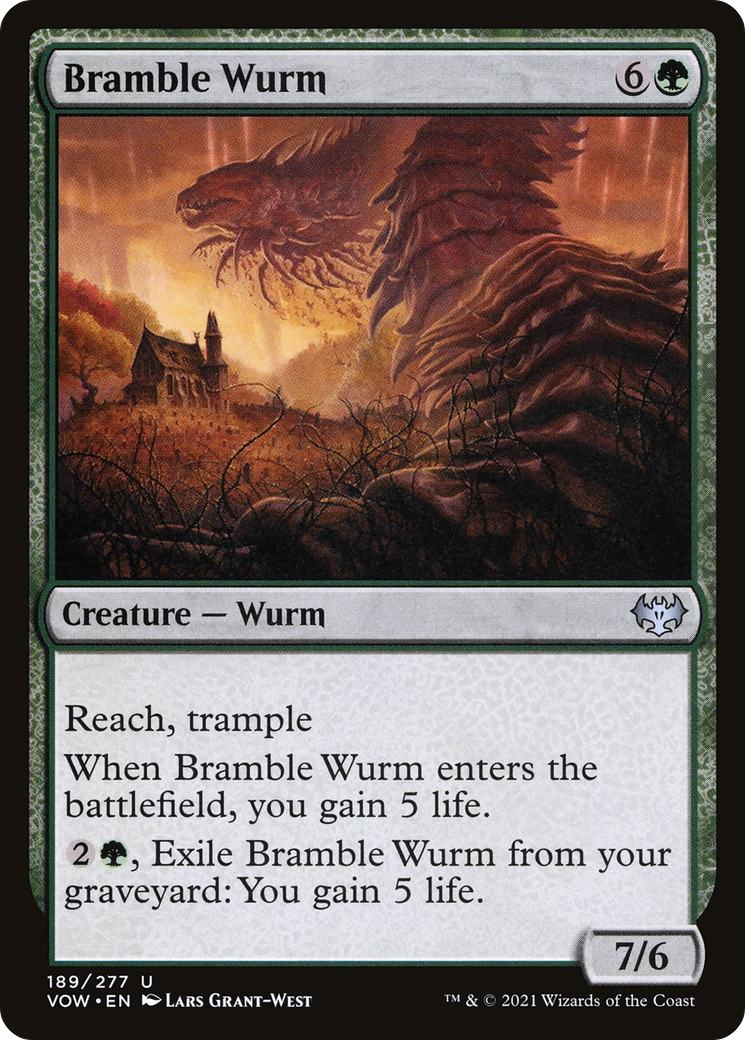 Bramble Wurm - Foil