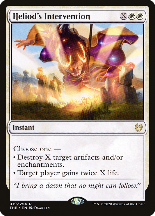 Heliod's Intervention - Foil