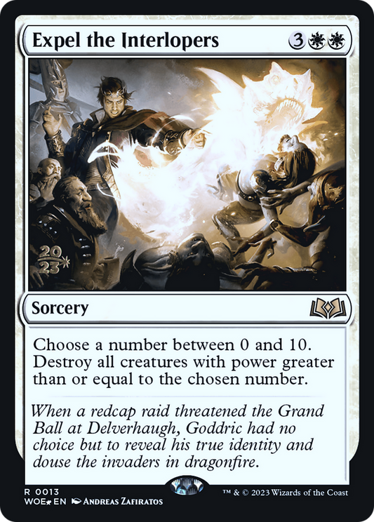 Expel the Interlopers (0013) (Prerelease) - Foil