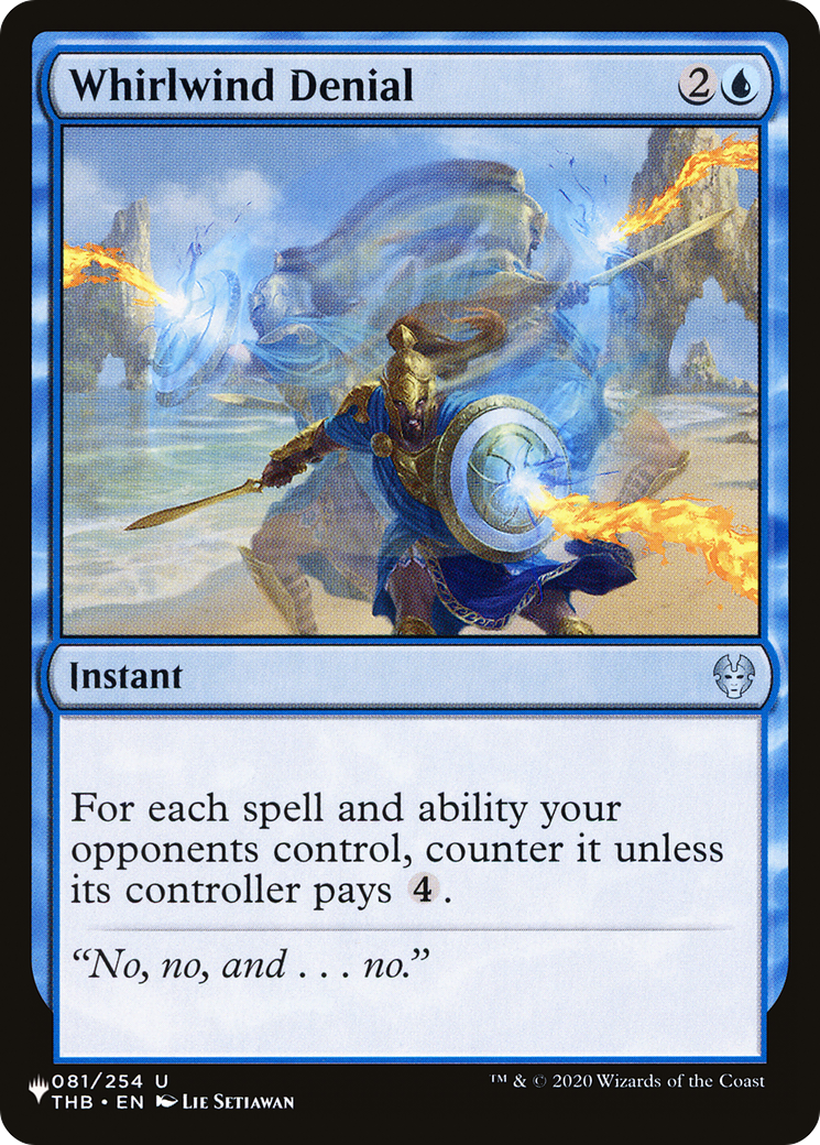 Whirlwind Denial (THB-81) (PLST)