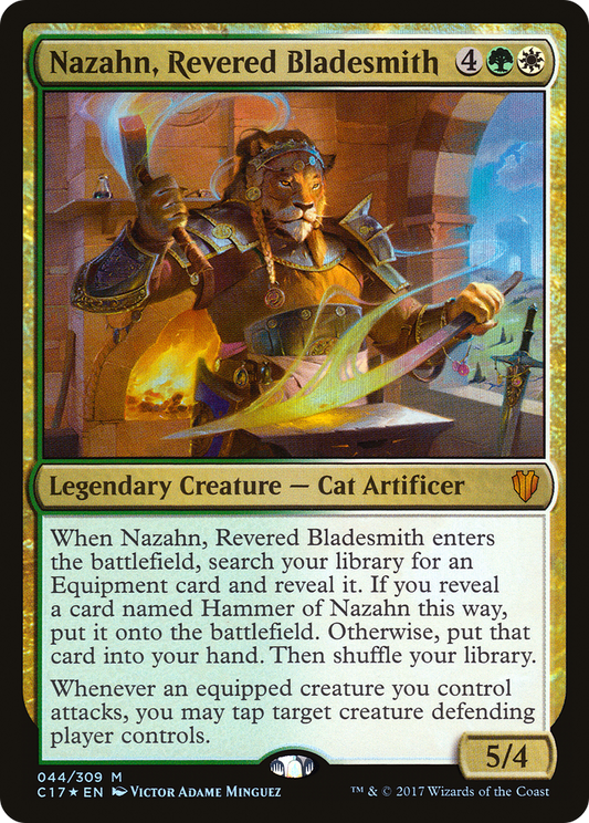 Nazahn, Revered Bladesmith - Foil