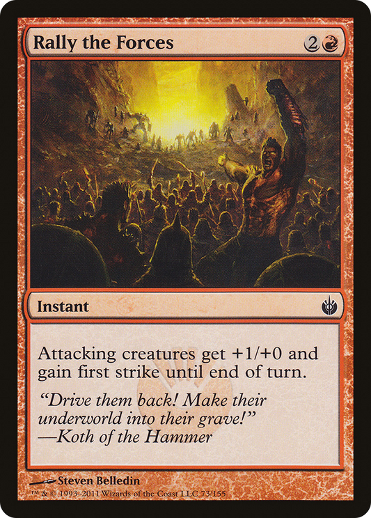 Rally the Forces - Foil
