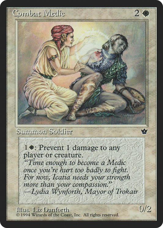 Combat Medic (Illus. Liz Danforth)