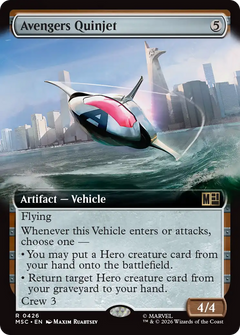 Avengers Quinjet (0426) (Extended Art) (MSC)