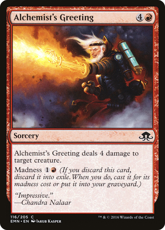 Alchemist's Greeting - Foil