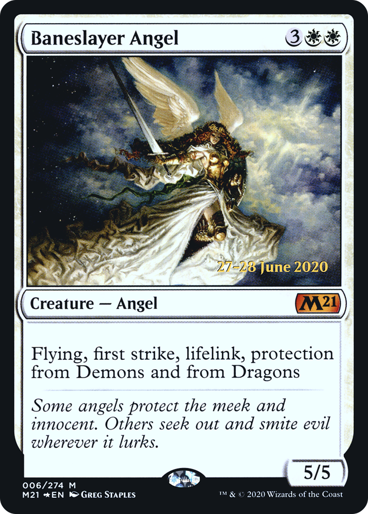 Baneslayer Angel (006) (Prerelease) - Foil