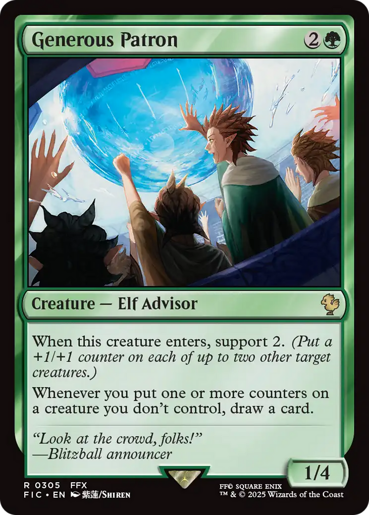 Generous Patron - Surge Foil
