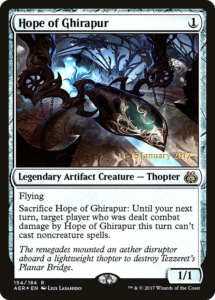 Hope of Ghirapur (154) (Prerelease) - Foil
