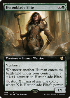 Heronblade Elite (064) (Extended Art)