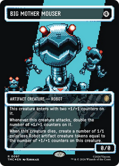 Big Mother Mouser (0097) (Borderless) (TMC) - Surge Foil