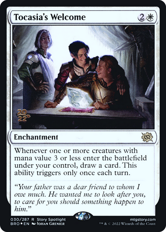 Tocasia's Welcome (030) (Prerelease) - Foil