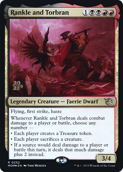 Rankle and Torbran (0252) (Prerelease) - Foil