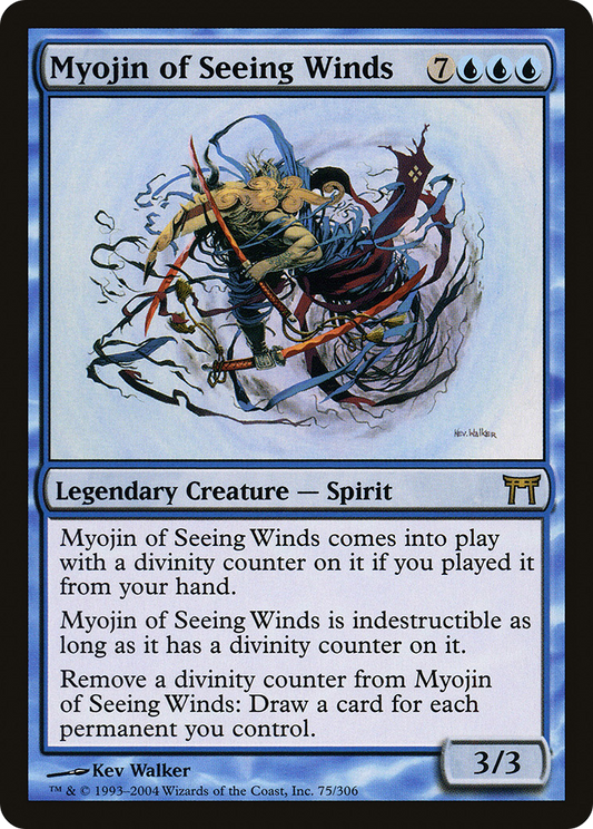 Myojin of Seeing Winds - Foil